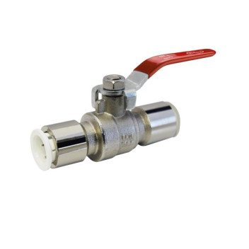 SPEEDFIT NICKEL BALL VALVE LONG HANDLE 15mm