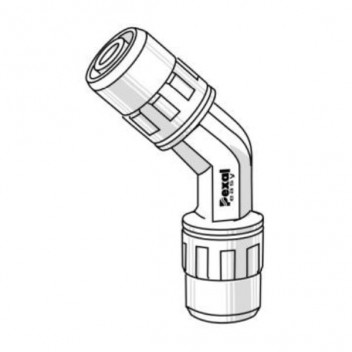 VALSIR PEXAL EQUAL ELBOW PPSU 63x45 DEG EASY VS0160653