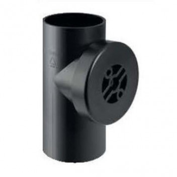 GEBERIT ACCESS PIPE WITH SCREWED COVER 63mm 90deg 364.451.16.1