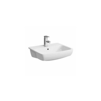 GEBERIT 500.313.01.1 SELNOVA SQUARE S/RECESSED WASH BASIN 550x450mm