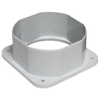 MARLEY ROUND & SQUARE PVC DOWNPIPE ADAPTOR OUTLET DO500