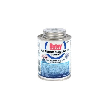 OATEY PVC CEMENT HOT MEDIUM BLUE LAVA 237ml