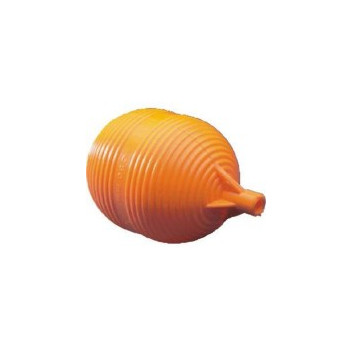 DUTTON  G-FP21D BALL FLOAT ORANGE 80mm  (8mm STUD)