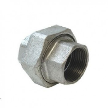 GALVANISED CONE FACE UNION 80mm