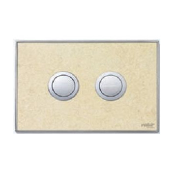 VALSIR VS0876637 DESIGN PLATE STONE JERUSALEM SQUARE BUTTONS SATIN