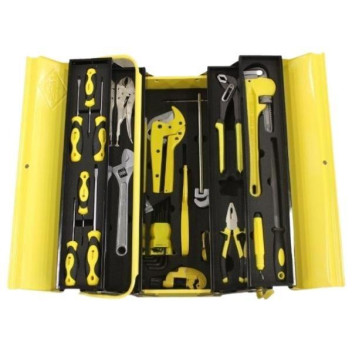 MARATHON PLUMBERS TOOL BOX & TOOLS 43 PIECE MAR0001