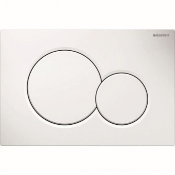 GEBERIT 115.770.11.5 SIGMA01 FLUSH ACTUATOR WHITE