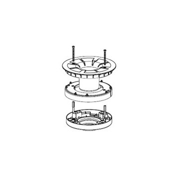 VALSIR VS0420059 OVERFLOW KIT FOR RAINPLUS 110