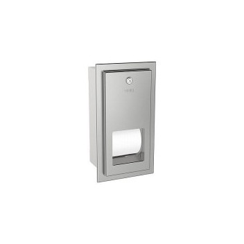 FRANKE RODAN SS RECESSED DOUBLE TOILET ROLL HOLDER RODX672E 2120102