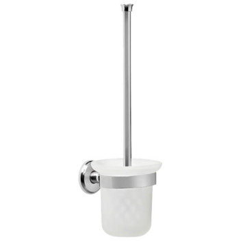 BATHROOM BUTLER LR2138CHRM TOILET BRUSH & HOLDER POLISHED CHROME