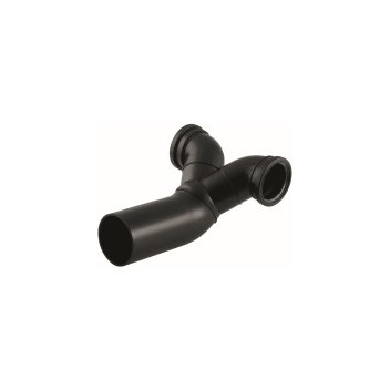 GEBERIT DOUBLE CONNECTION BEND HORIZ 110mm 90deg 367.904.16.1