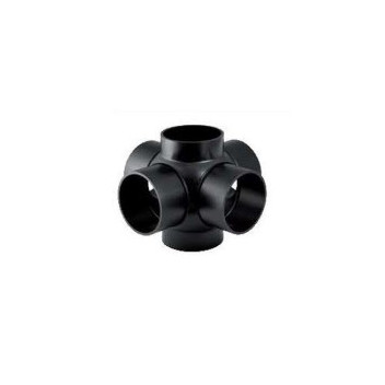 GEBERIT QUADRUPLE BRANCH BALL 125x110mm 88.5deg x90 368.610.16.1