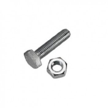 BOLT & NUT GALVANISED M16 X45mm LONG