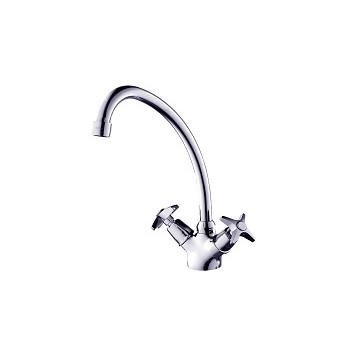 PLUMLINE STANDARD SINK MIXER 1TH CP 15mm