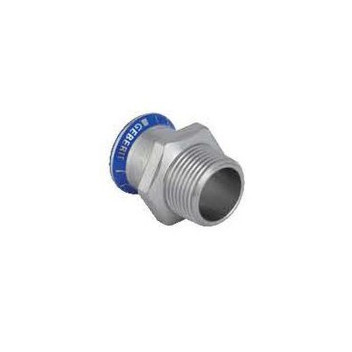 GEBERIT MAPRESS SS ADAPTOR WITH MALE THREAD DIA 76.1mm  31713