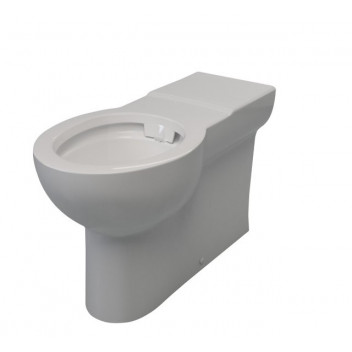 LECICO LAGUNA BTW RAISED BACK ENTRY PARAPLEGIC RIMLESS PAN ONLY