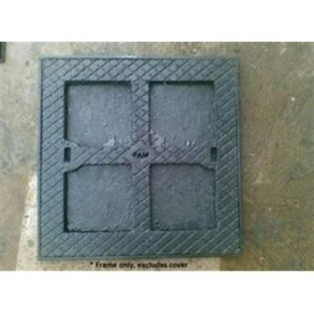 PAM CI STD PAVEMENT MANHOLE MD 600X600 FRAME ONLY 6