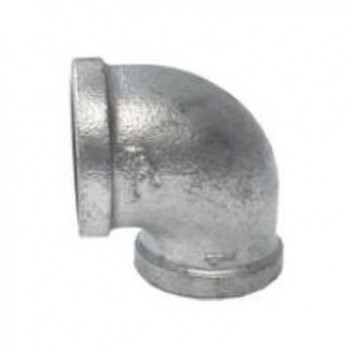GALVANISED REDUCING ELBOW FXF 90 DEGREE 25X15mm