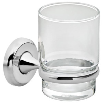 BATHROOM BUTLER LR2132CHRM TUMBLER & HOLDER POLISHED CHROME