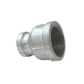 GALVANISED REDUCING SOCKET 100X80mm