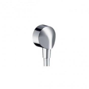 HANSGROHE FIXFIT 27454000 ROUND WALL OUTLET ELBOW
