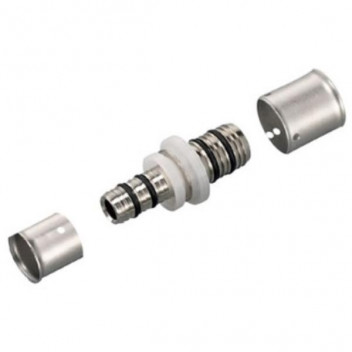 RIFENG STRAIGHT REDUCING COUPLER BRASS 40x32mm CRIMPED