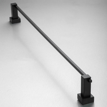 GV DI BELLA 4130B  MALTA SINGLE TOWEL RAIL 660mm MATT BLACK
