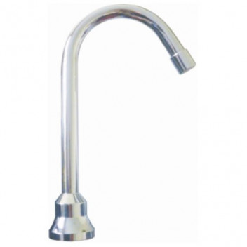 WALCRO SSP15 BASIN PILLAR SPOUT ONLY FIXED CP 15mm