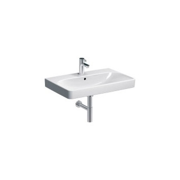 GEBERIT 500.249.01.1 SMYLE WASH HAND BASIN WHITE 75CM