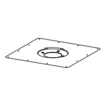 VALSIR VS0420150 520X520 GALV PLATE FOR RAINPLUS OUTLET 110