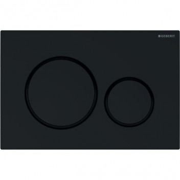 GEBERIT 115.882.DW.1 SIGMA 20 FLUSH ACTUATOR MATT BLACK