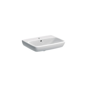 GEBERIT 500.290.01.1 SELNOVA SQUARE WASH HAND BASIN 550x440mm 1TH