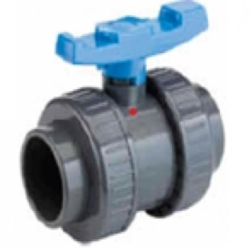 uPVC S/WELD BALL VALVE 16mm DOUBLE UNION PLAIN V321