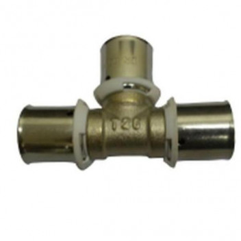 VALSIR PEXAL EQUAL TEE BRASS 32mm VU0000623