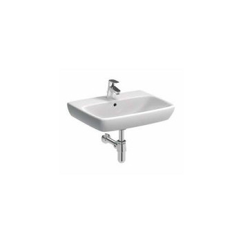 GEBERIT 500.300.01.1 SELNOVA SQUARE WASH BASIN 600x460mm WHITE