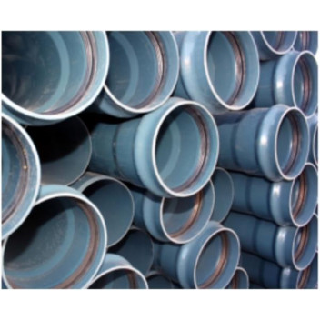 uPVC PRESSURE PIPE 400mm x6m RUBBER RING CL9