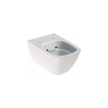 GEBERIT 500.208.01.1 SMYLE SQUARE WALL HUNG RIMFREE PAN WHITE