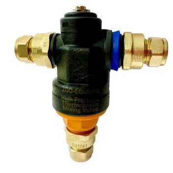 ADVANCED THERMOSTATIC MIXING VALVE 15mm (inc NON-RETURNS) HP AD-TM-15