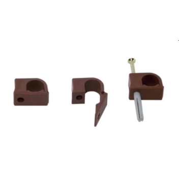 BUDDYBAT PIPE ANCHOR SUPPORT BROWN PP 15mm (10/PK)