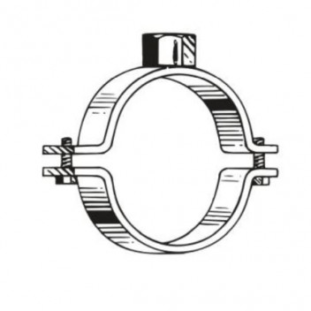 VALSIR VS0396004 GALV PIPE CLIP G1/2X56mm