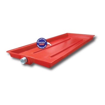 KWIKOT DRT2100 POLY GEYSER TRAY HORIZONTAL 2100x600mm 250/300L