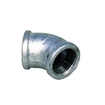 GALVANISED GROOVED ELBOW 100X45