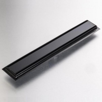 GIO A1017-860MB SOLID SHOWER CHANNEL GRATE 860X65mm BLACK