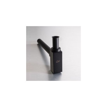 GIO A187/MB SQUARE BOTTLE TRAP 32X32 BLACK