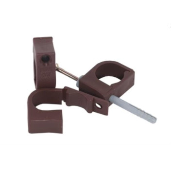 BUDDYBAT PIPE ANCHOR SUPPORT BROWN PP 22mm (10/PK)