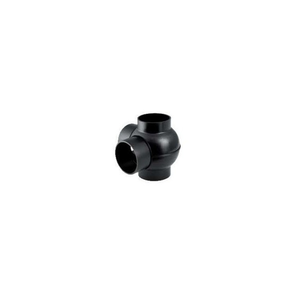 GEBERIT HDPE DOUBLE BRANCHBALL FITTING 125x110mm 85deg 368.335.16.1