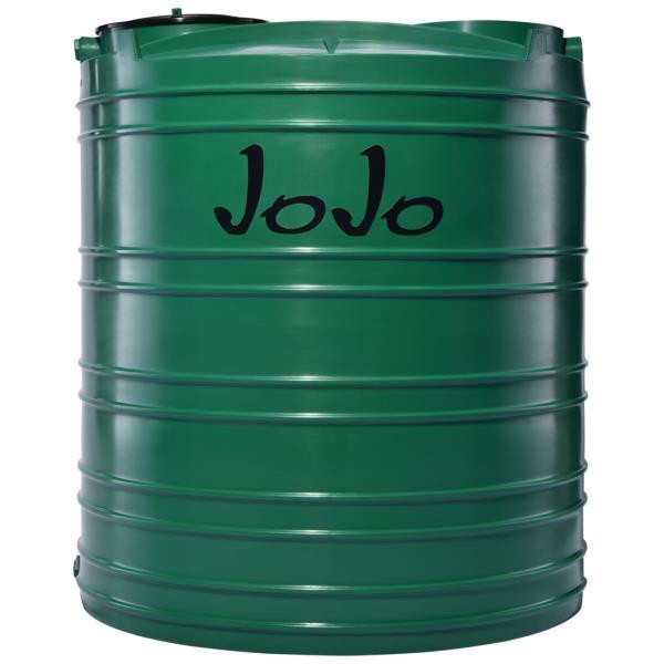 JOJO WATER TANK VERTICAL 2400Lt GREEN (40mm IN/OUTLET)