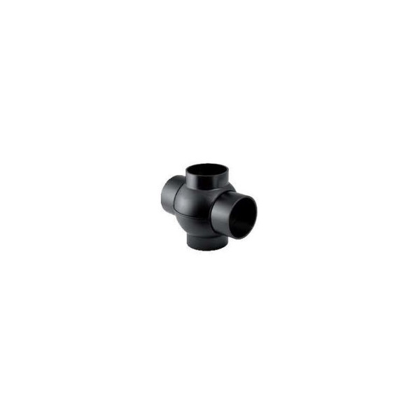GEBERIT HDPE DOUBLE BRANCHBALL FITTING 110x90mm 85deg 367.280.16.1
